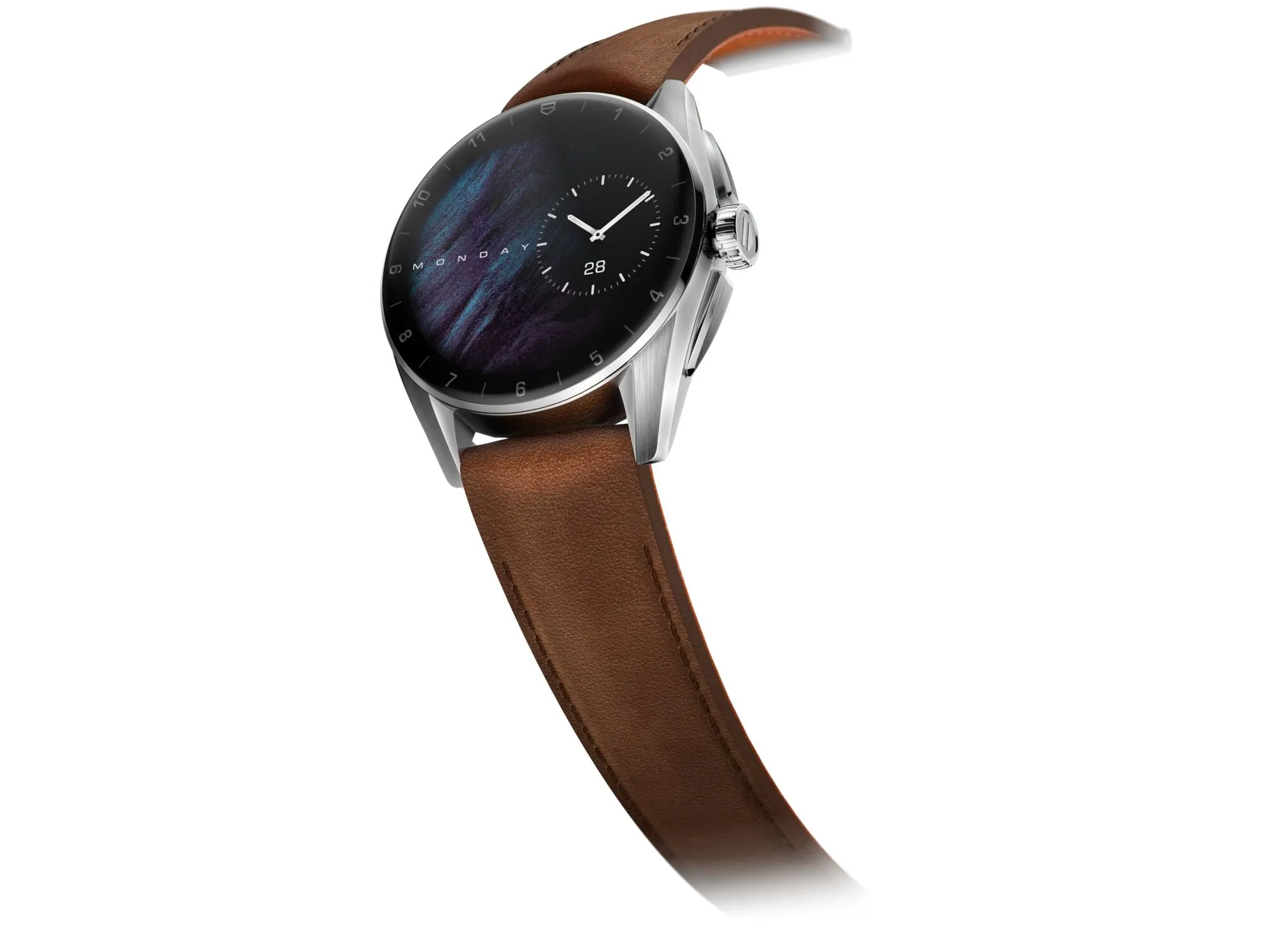 TH Watch Connected Calibre E4 42 Brown Leather