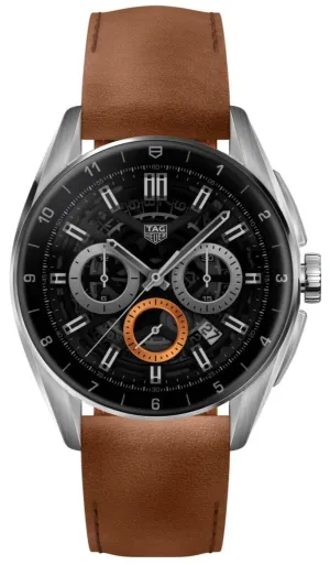 TH Watch Connected Calibre E4 42 Brown Leather