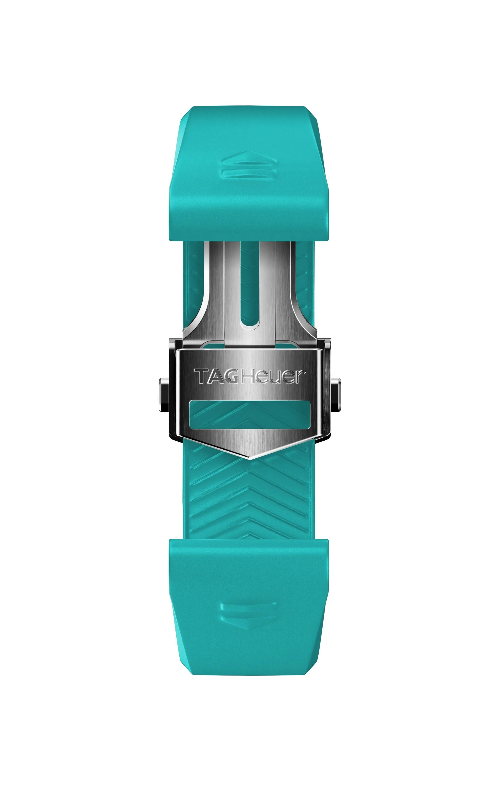 TH Watch Connected Calibre E4 42 Light Blue Rubber