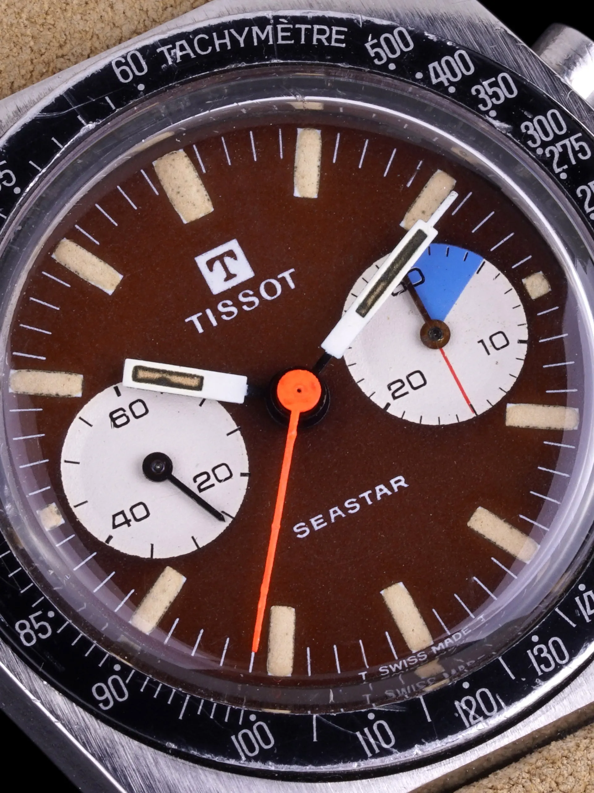 Tropical 1960s Tissot Seastar Chronograph (Ref. 40508-4X)