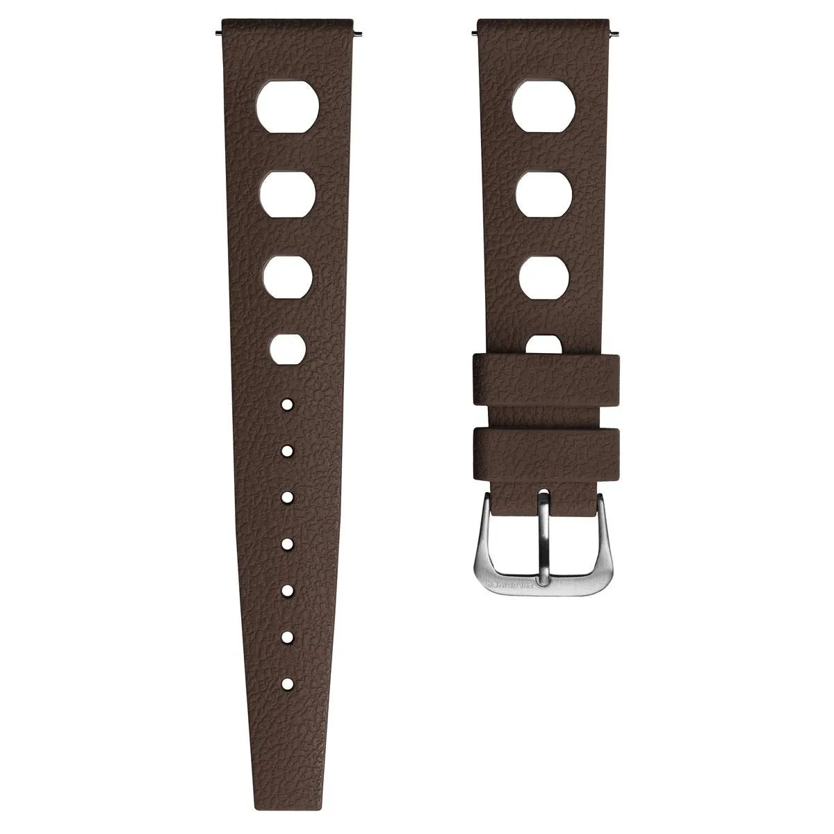 Tropical Regis FKM Rubber Watch Strap - Grey