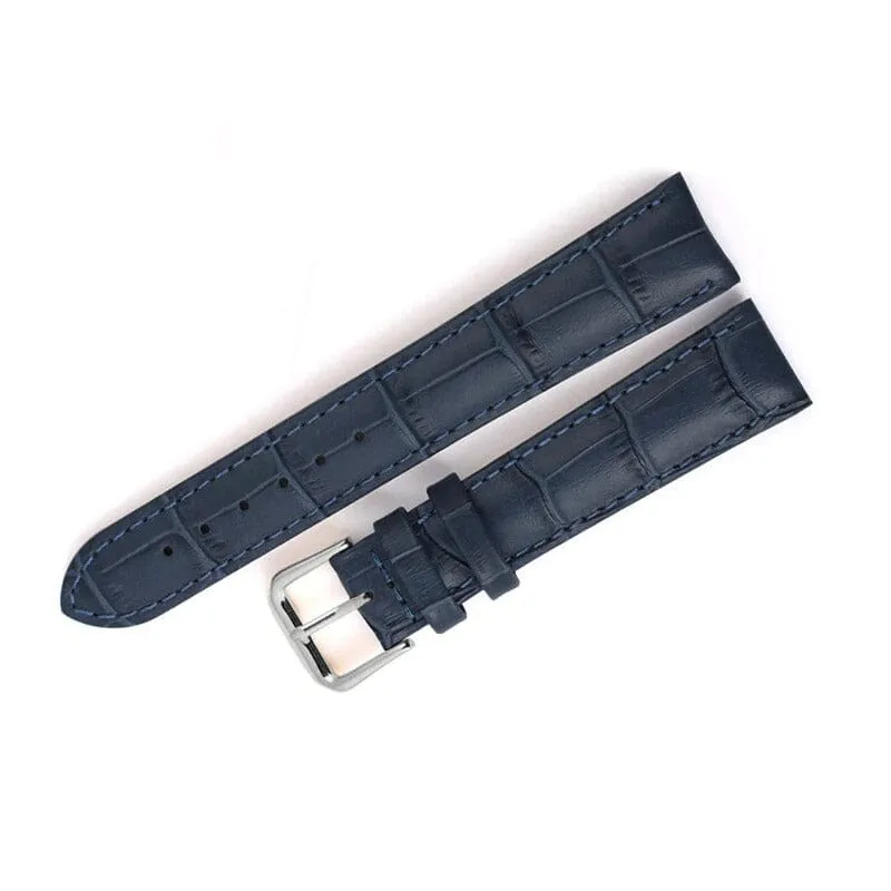 Universal Replacement Snakeskin Leather Watch Straps compatible with most watches