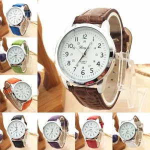 Watch Men Brand Fashion Leather Dress Business Casual Relogio Masculino Wristwatch