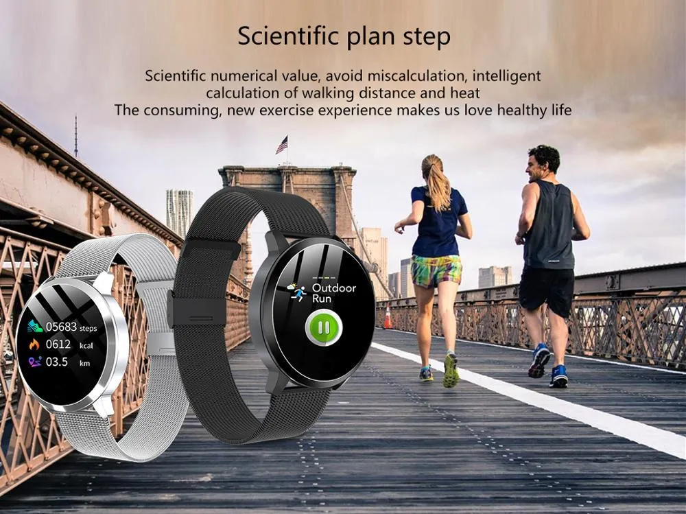 Women Physiological Cycle, Heart Rate & Blood Pressure Monitor Smart Watches