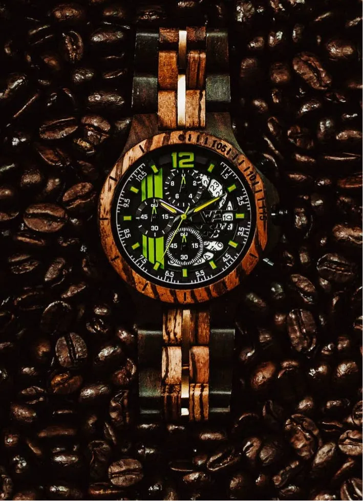 “Wooden Know” Timepiece